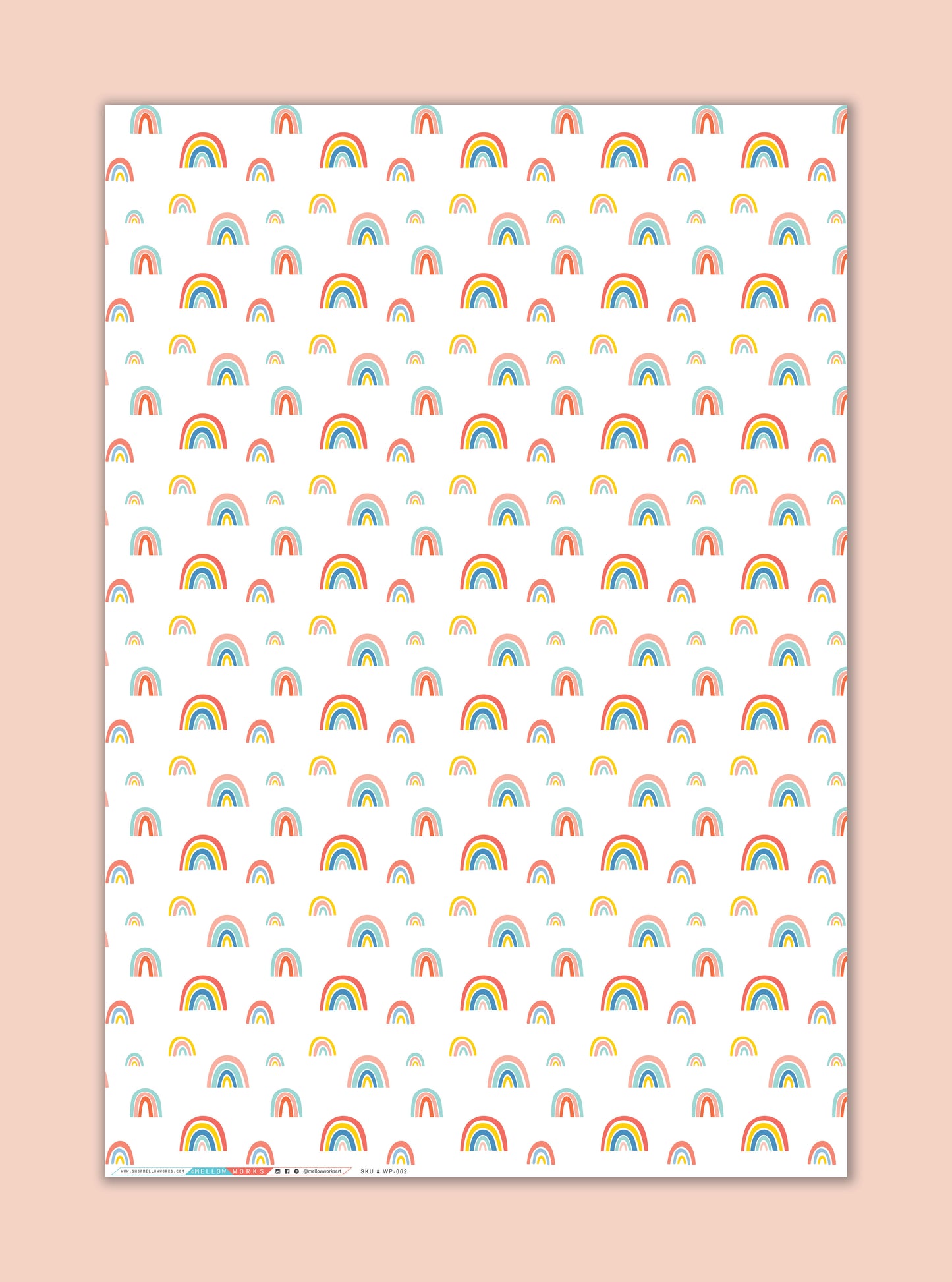 RAINBOWS Gift Wrap Sheets