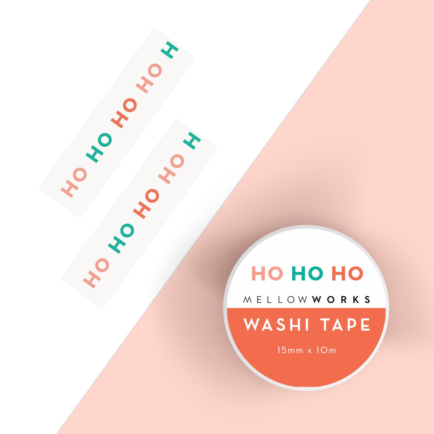 HO HO HO CHRISTMAS WASHI TAPE
