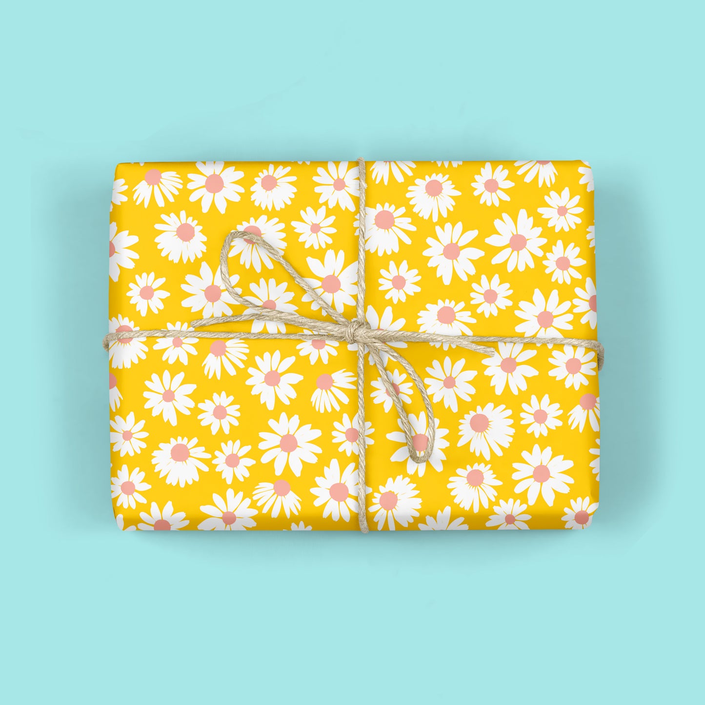 SUNNY DAISIES Gift Wrap Roll