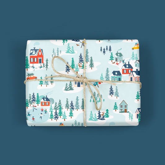 WINTER WONDERLAND WRAPPING PAPER