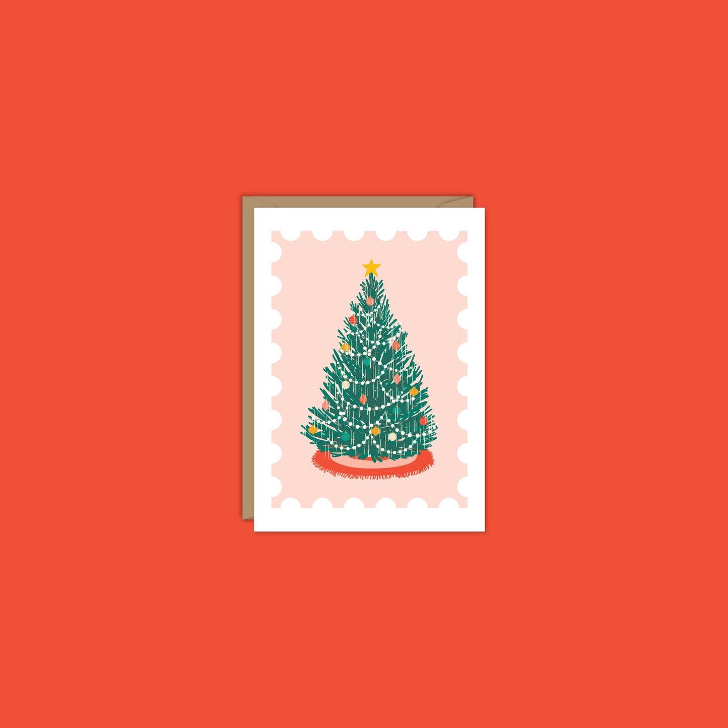 CHRISTMAS TREE MINI ENCLOSURE CARD