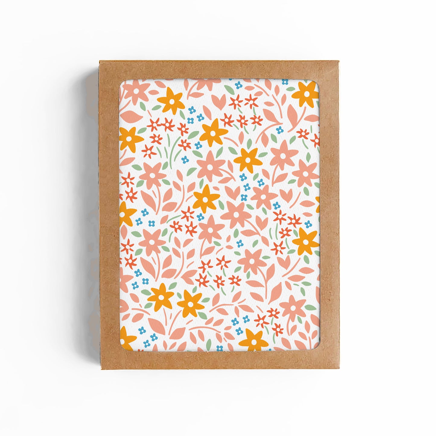 Meadow Flowers Blank Card-BOXED SET OF 6