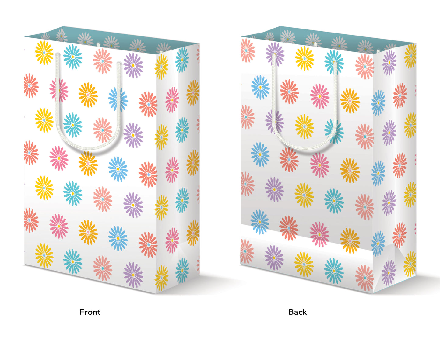 RETRO DAISIES GIFT BAG