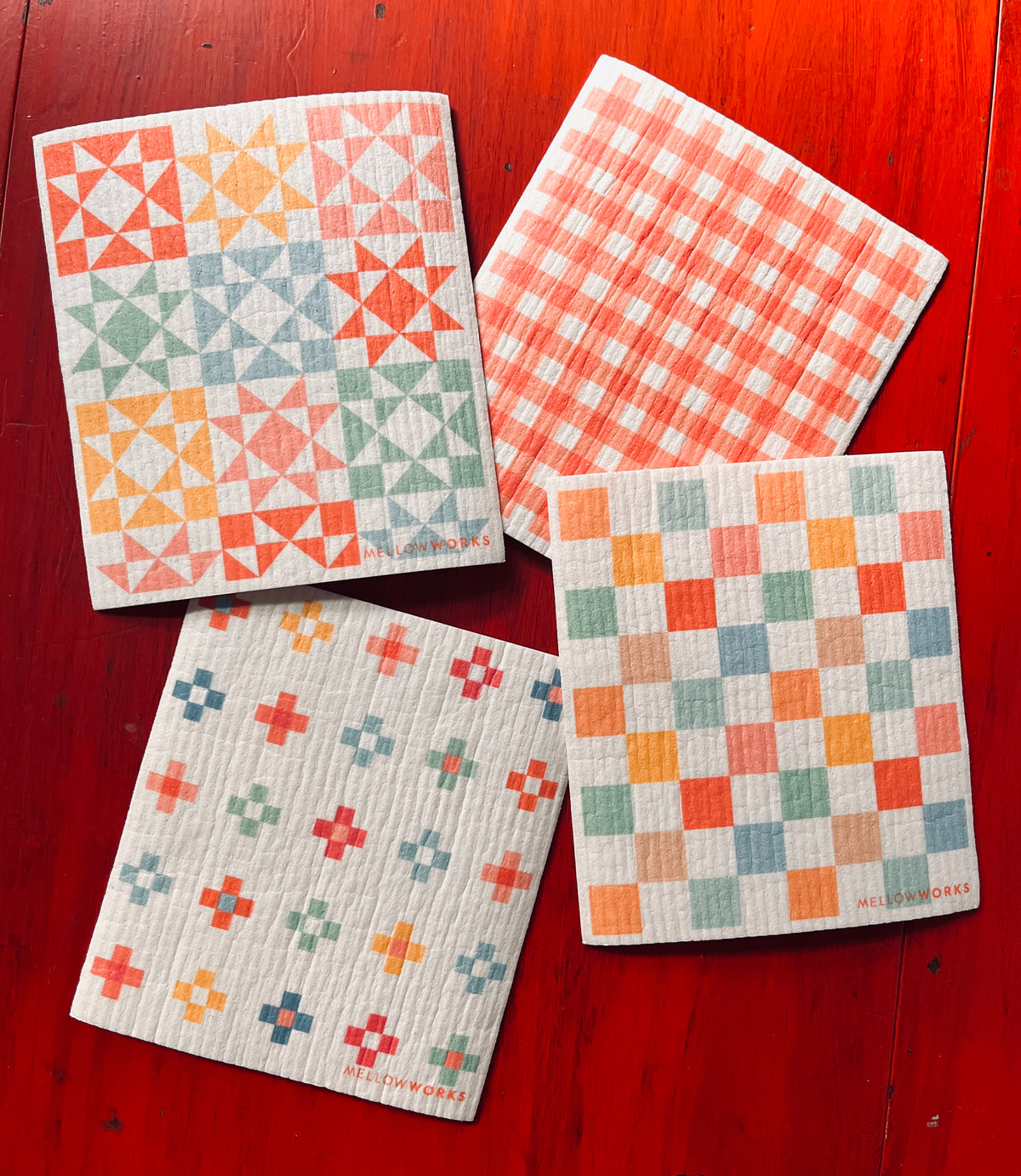 Star Quilt Sponge Cloth