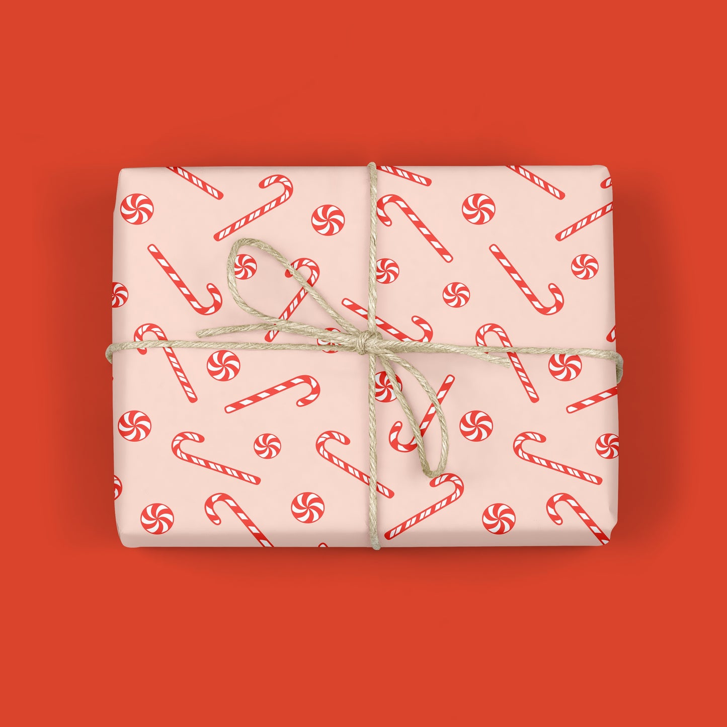 CANDY CANE LANE - Holiday Gift Wrap