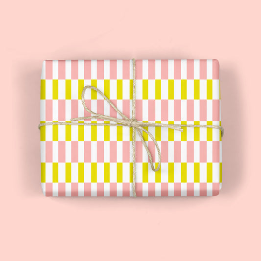 BROKEN STRIPES GIFT WRAP
