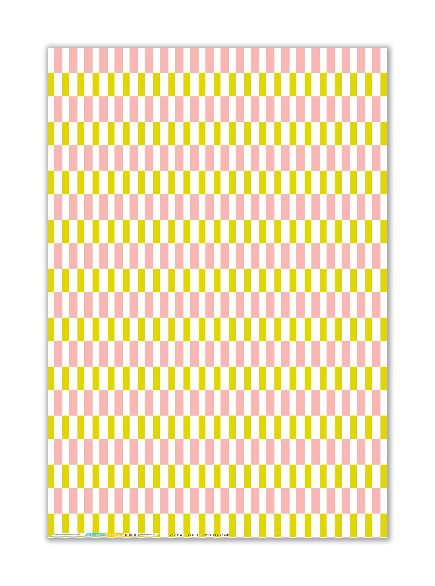 BROKEN STRIPES Gift Wrap Sheets