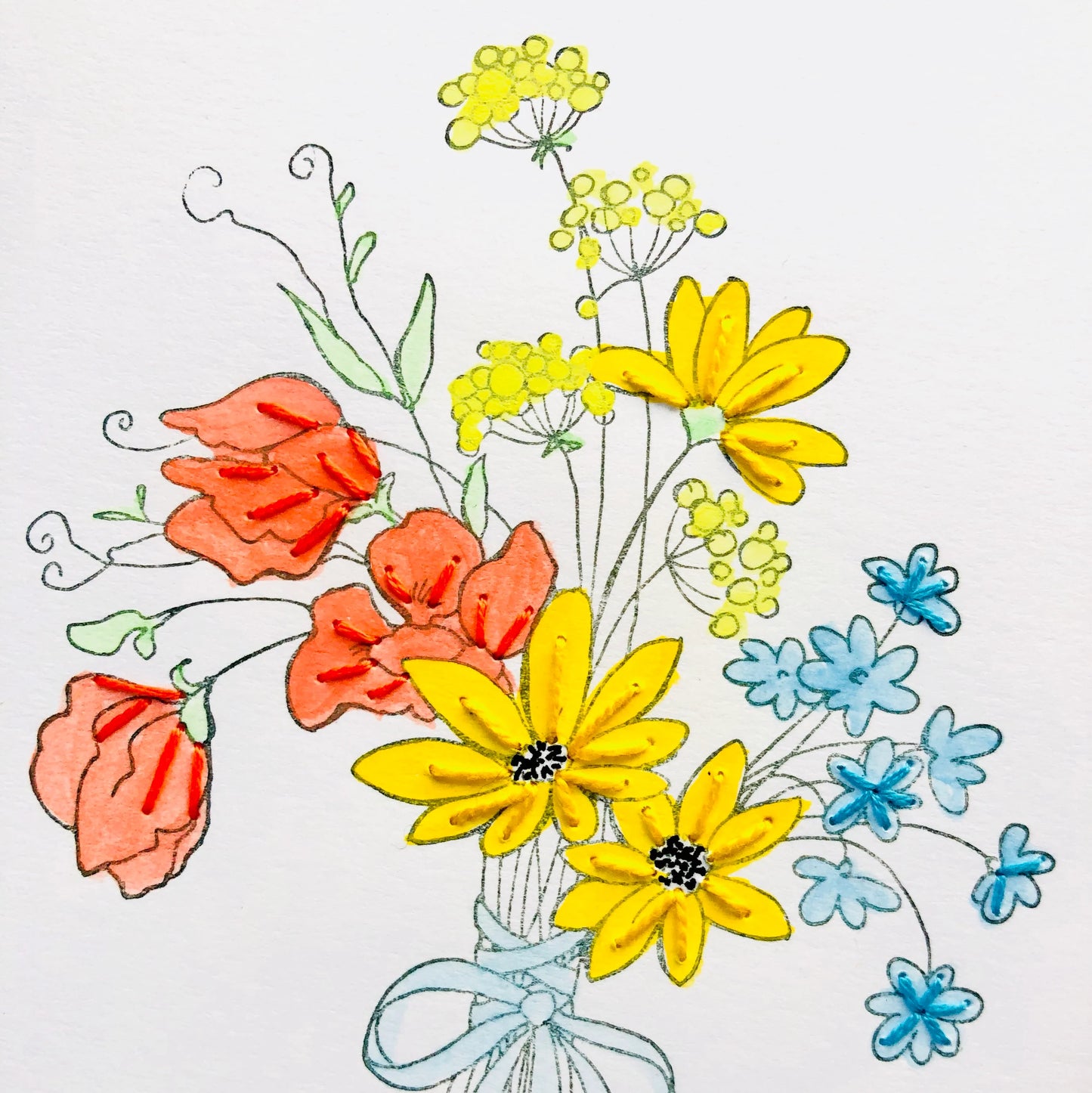 EMBROIDERED CARD MAKING CLASS