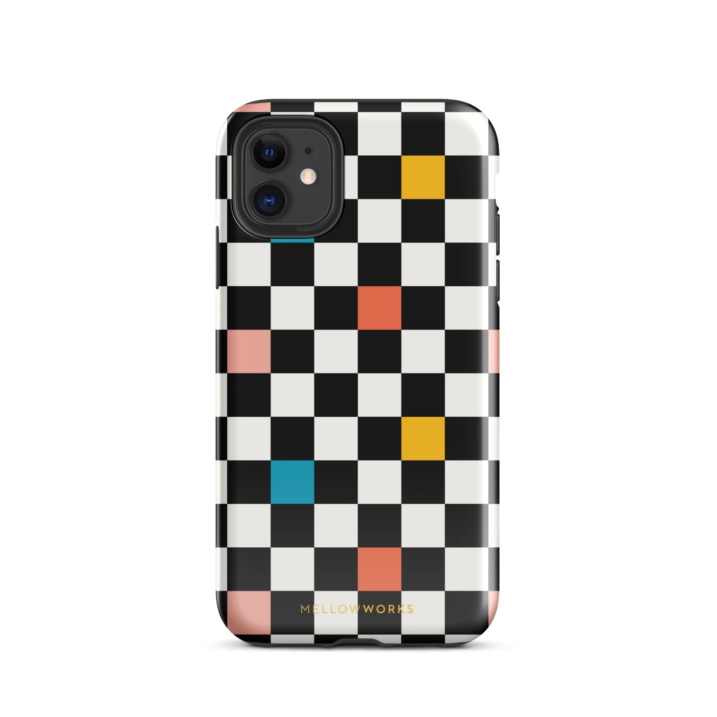 COLOR POPS B&W CHECKERBOARD Tough Case for iPhone®