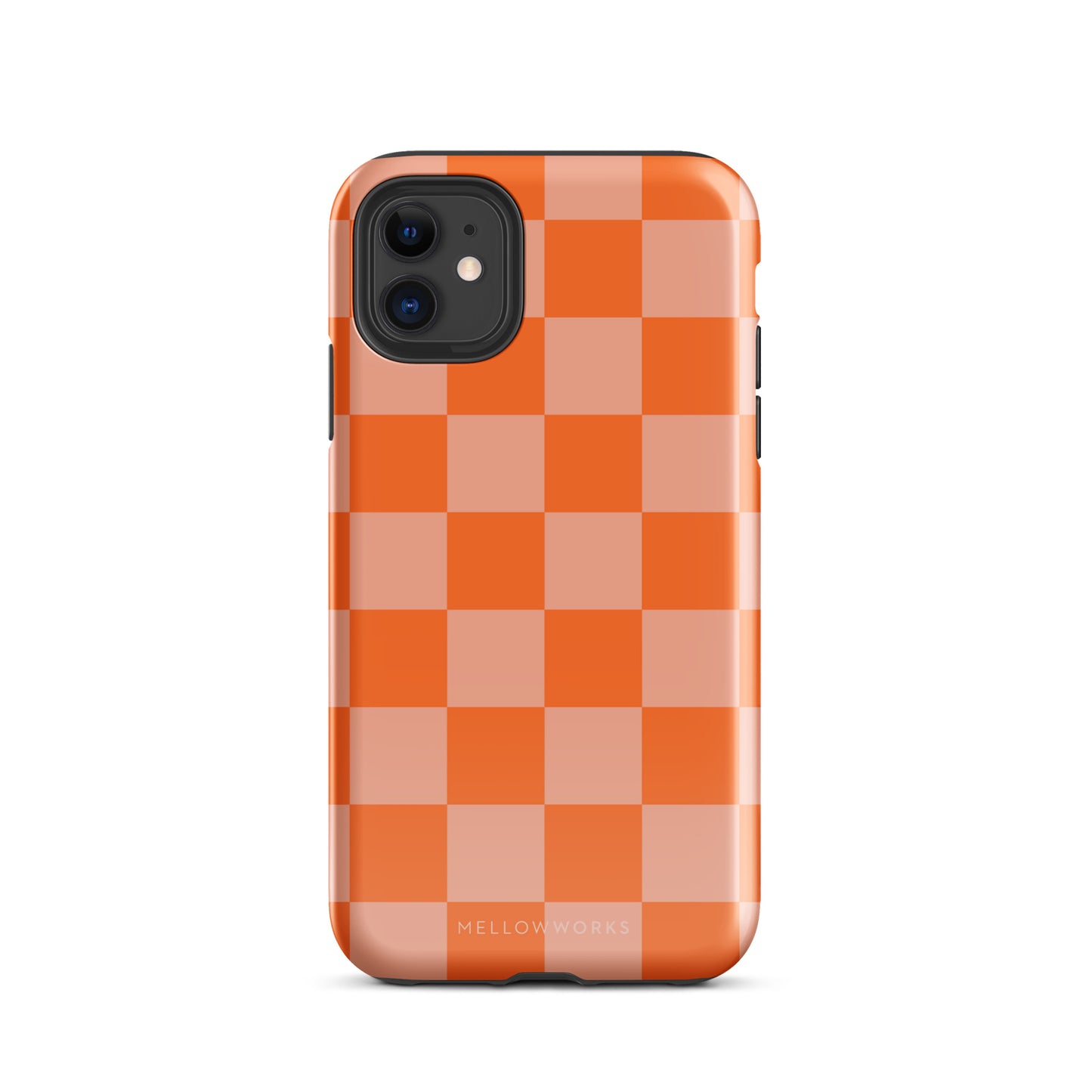 CORAL CHECKERBOARD Tough Case for iPhone®