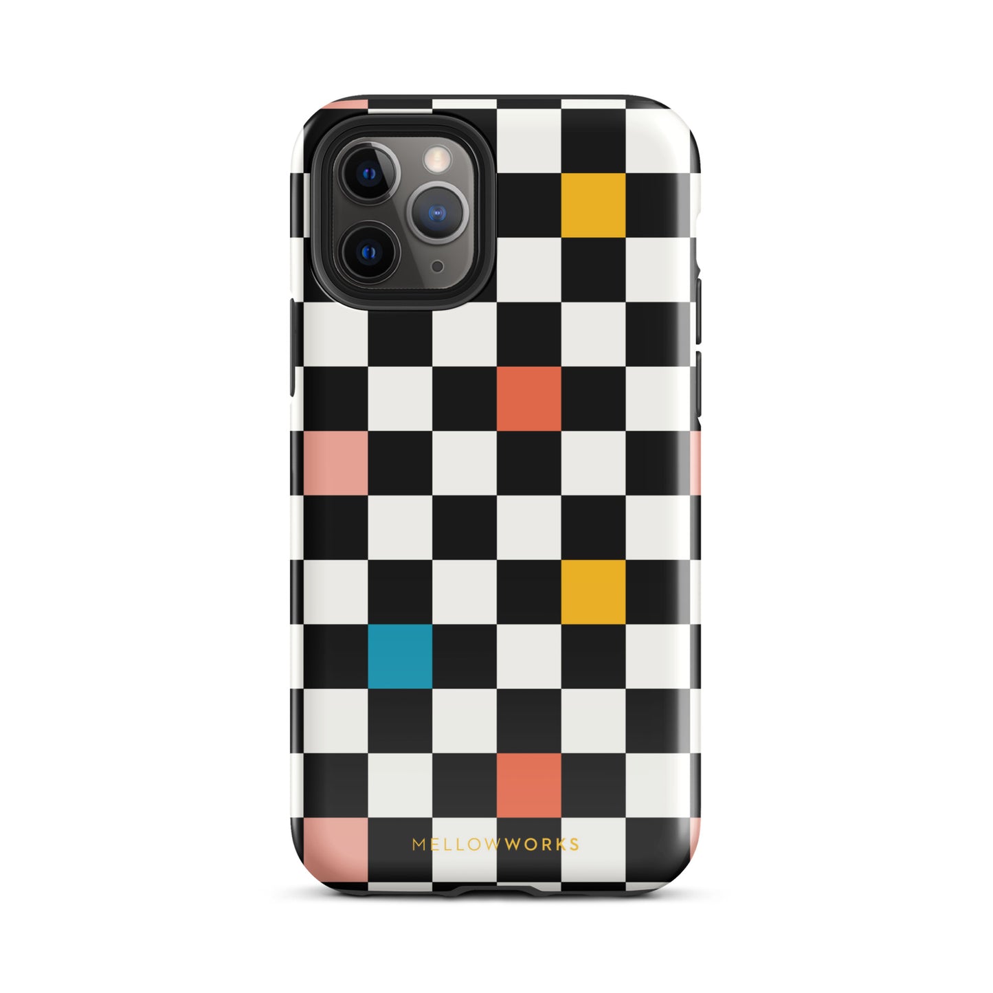 COLOR POPS B&W CHECKERBOARD Tough Case for iPhone®