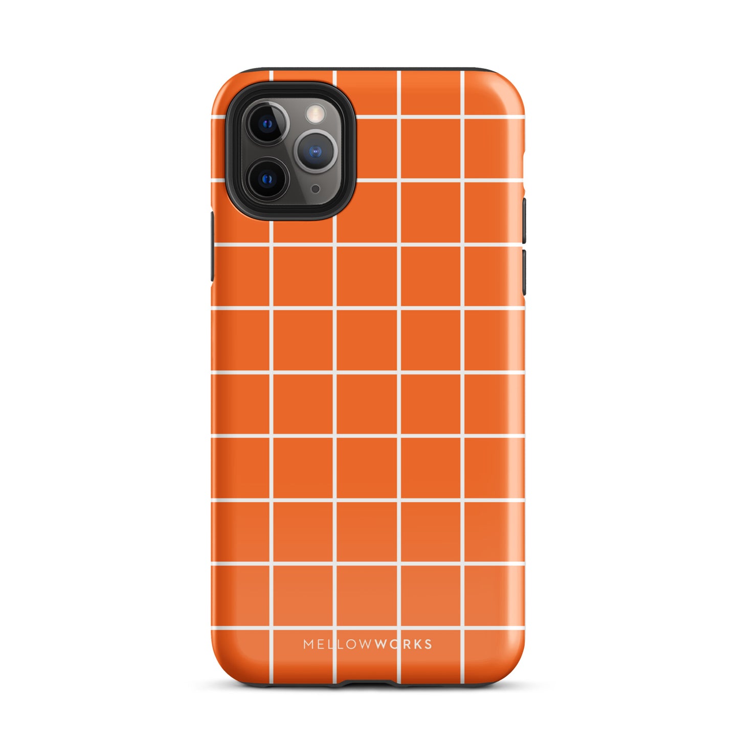 BRIGHT RED GRID Tough Case for iPhone®