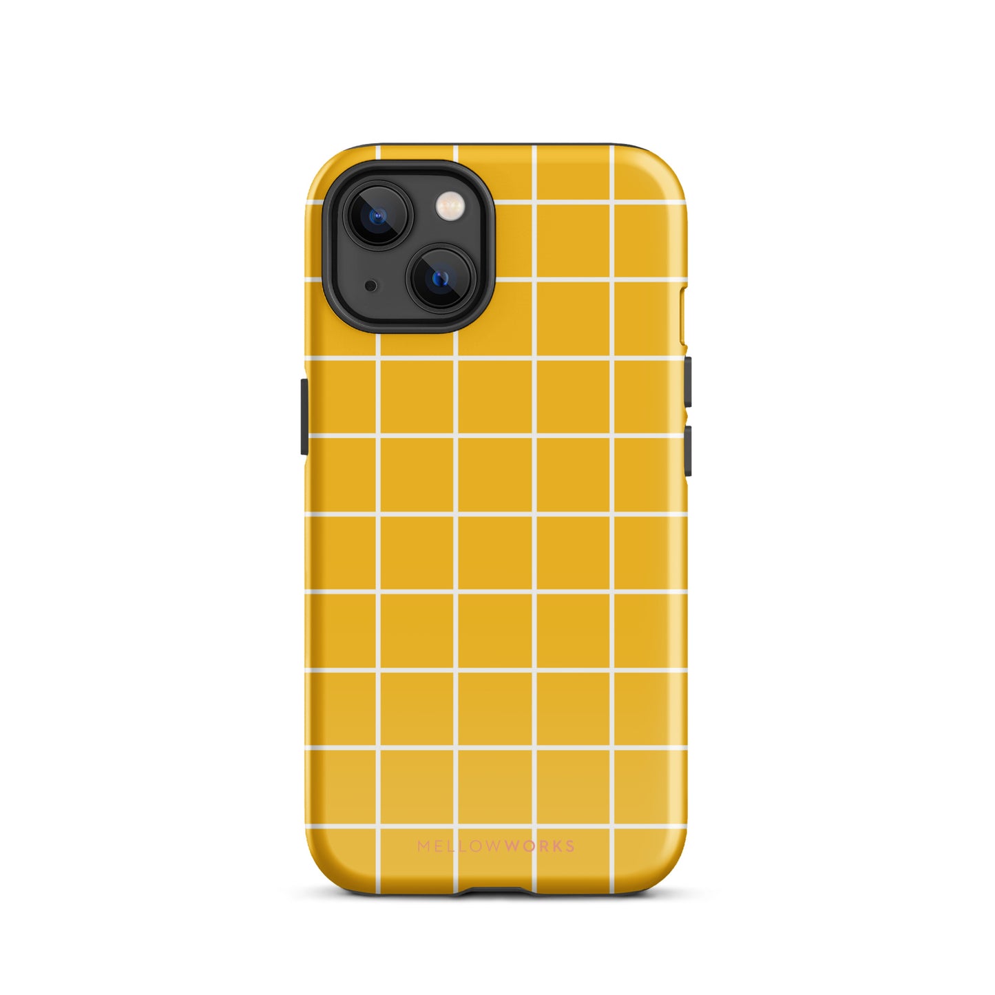 YELLOW GRID Tough Case for iPhone®