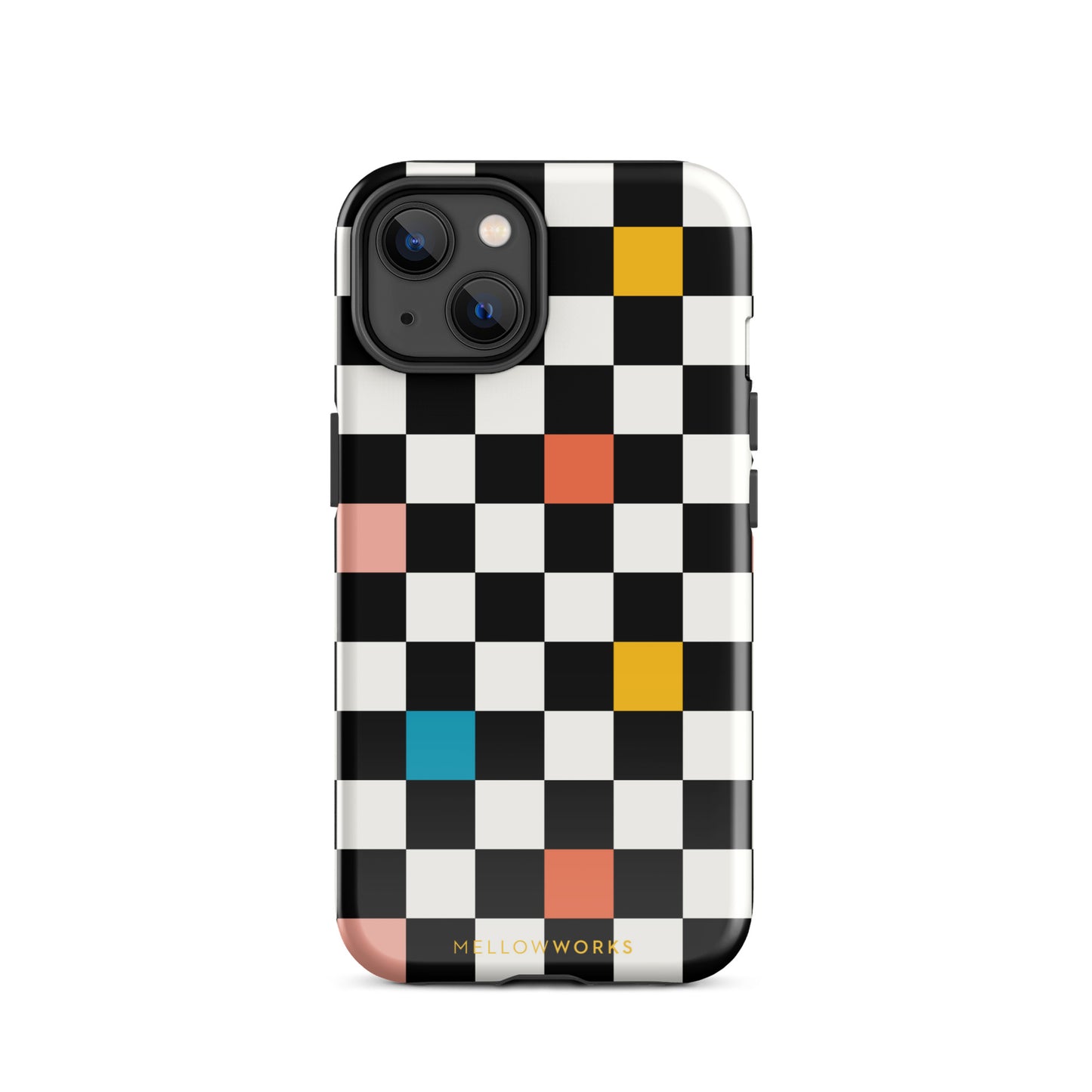 COLOR POPS B&W CHECKERBOARD Tough Case for iPhone®