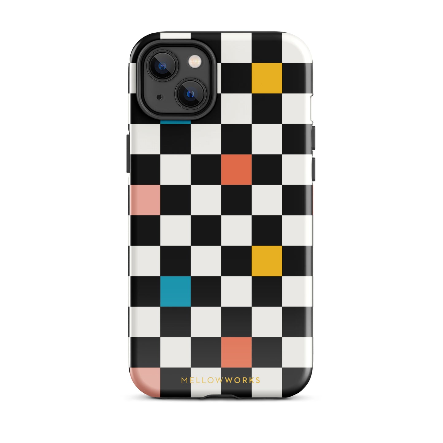 COLOR POPS B&W CHECKERBOARD Tough Case for iPhone®