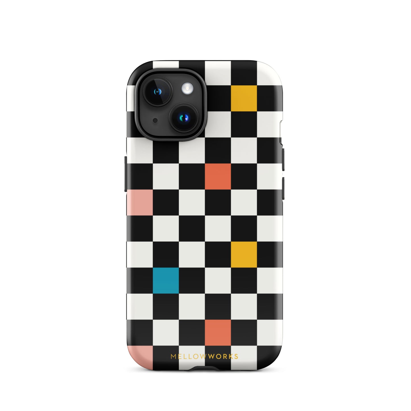 COLOR POPS B&W CHECKERBOARD Tough Case for iPhone®