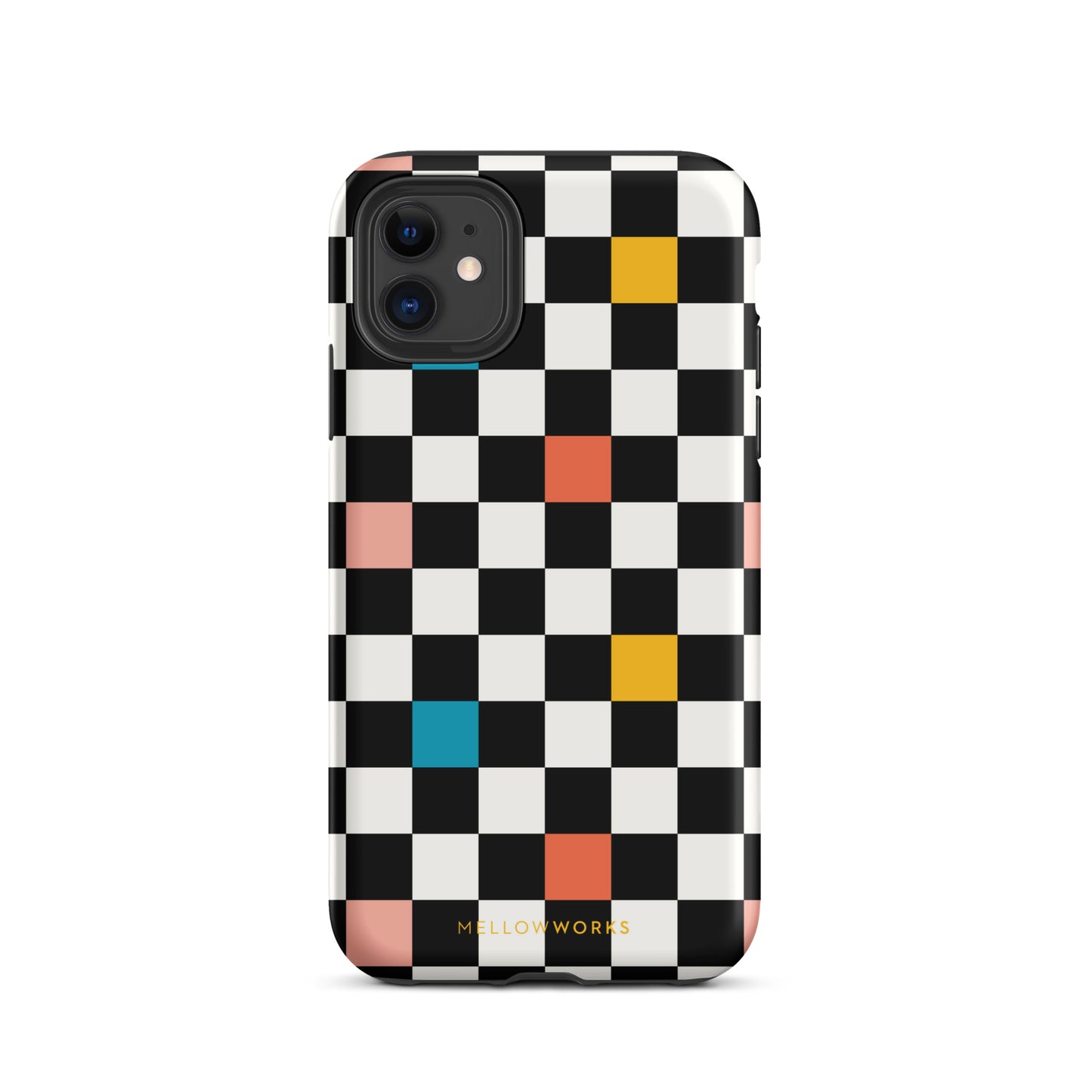 COLOR POPS B&W CHECKERBOARD Tough Case for iPhone®