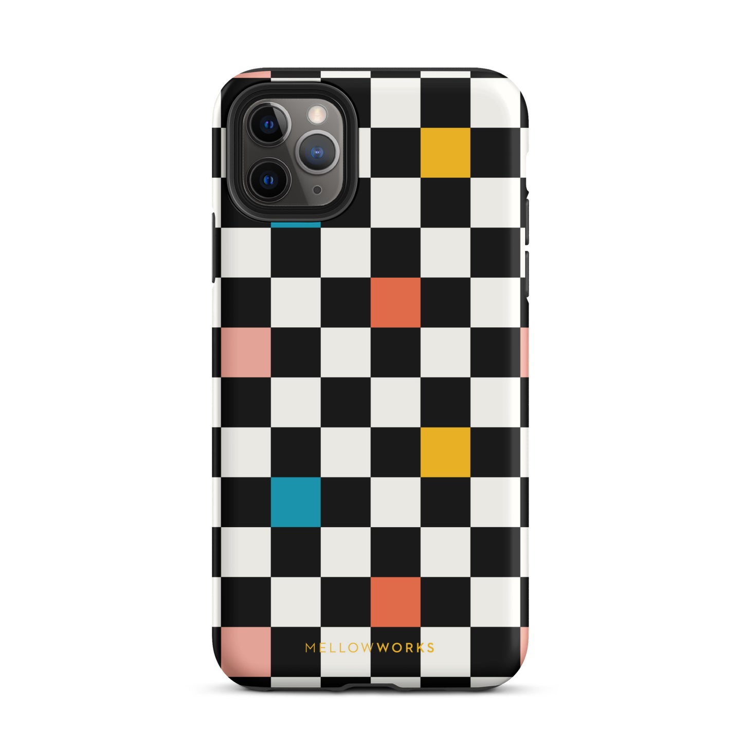 COLOR POPS B&W CHECKERBOARD Tough Case for iPhone®