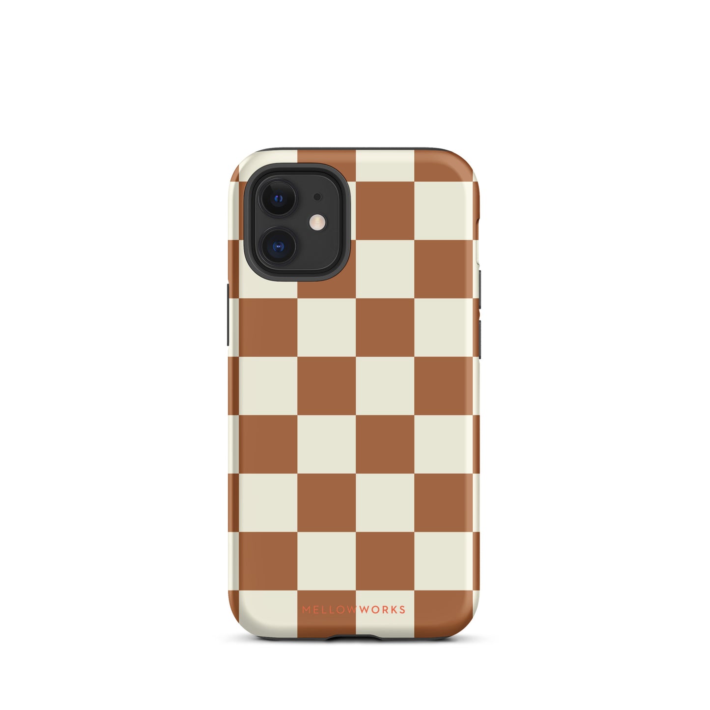 BROWN CHECKERBOARD Tough Case for iPhone®