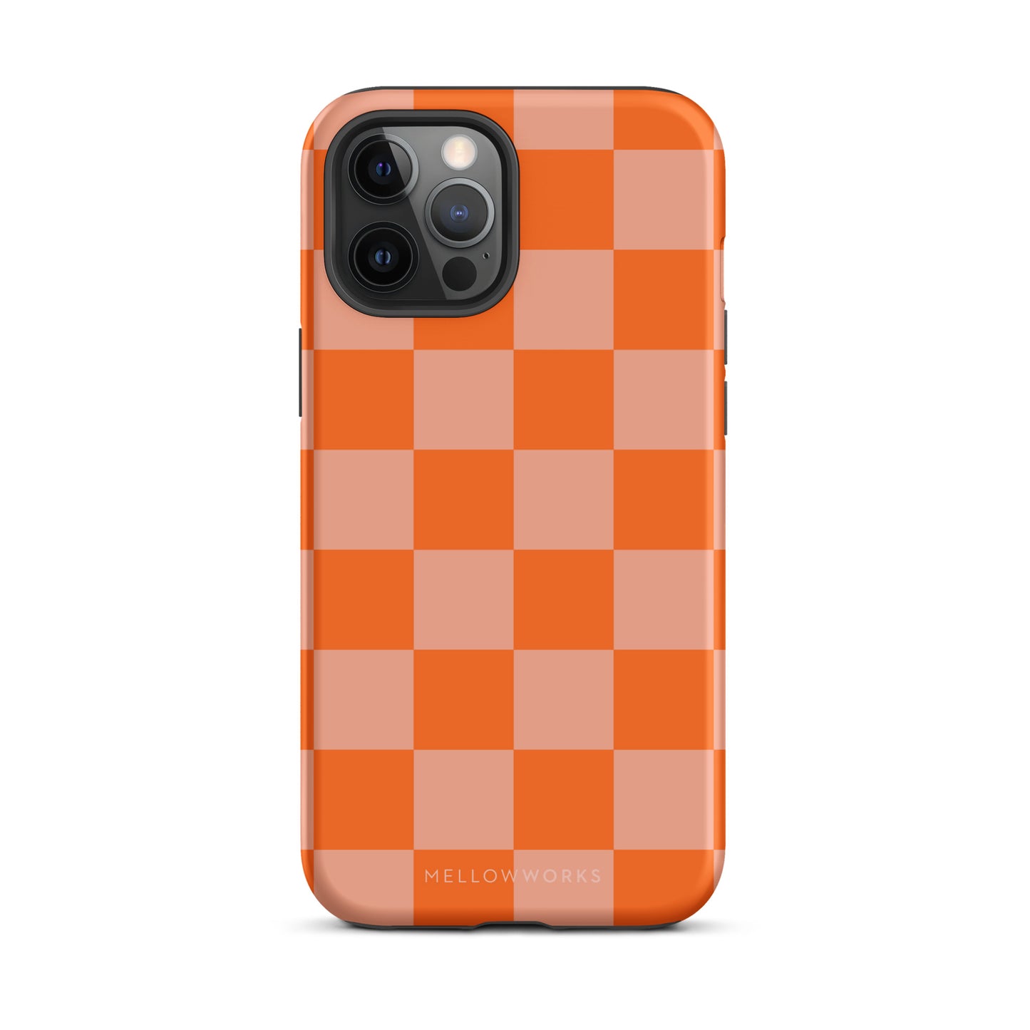 CORAL CHECKERBOARD Tough Case for iPhone®