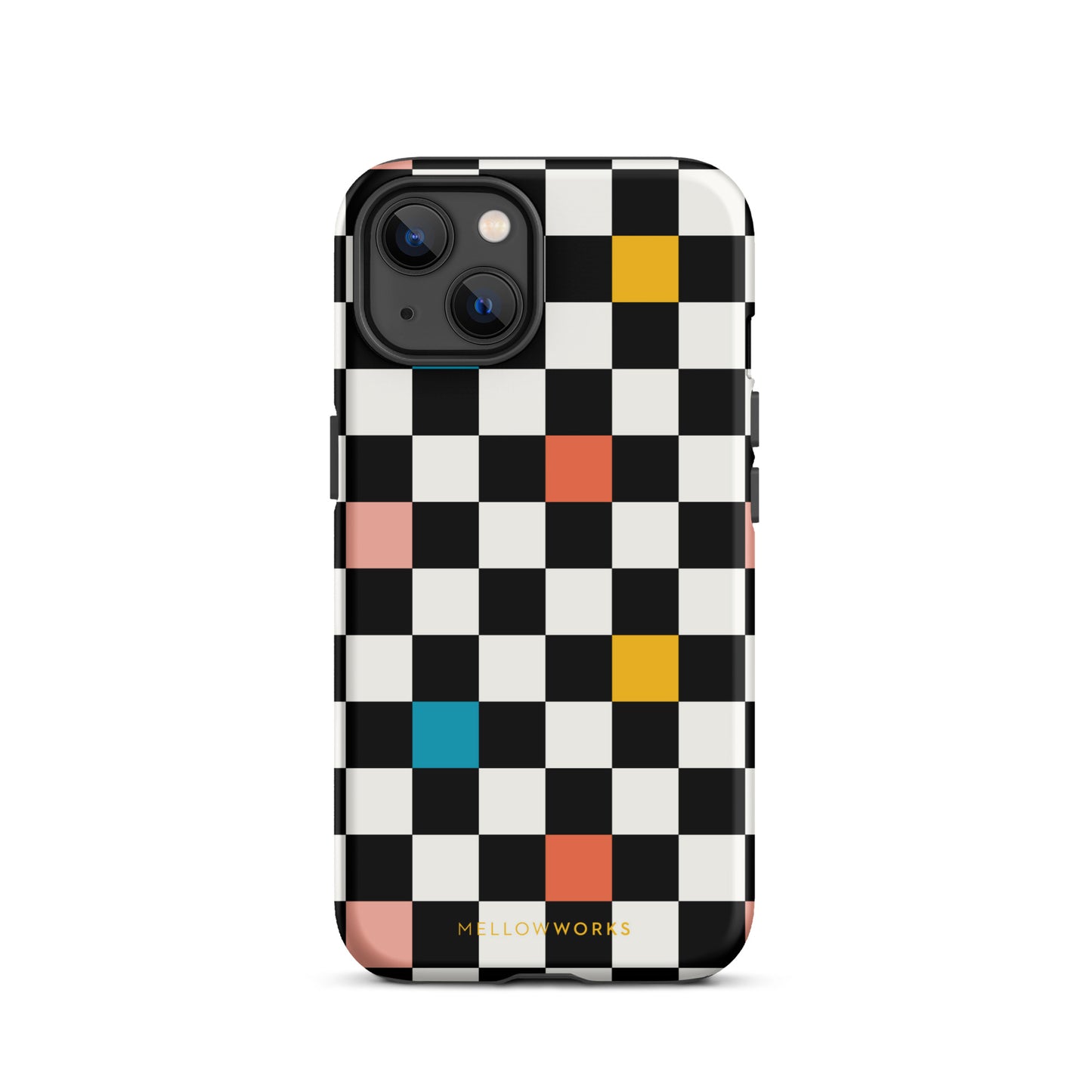 COLOR POPS B&W CHECKERBOARD Tough Case for iPhone®