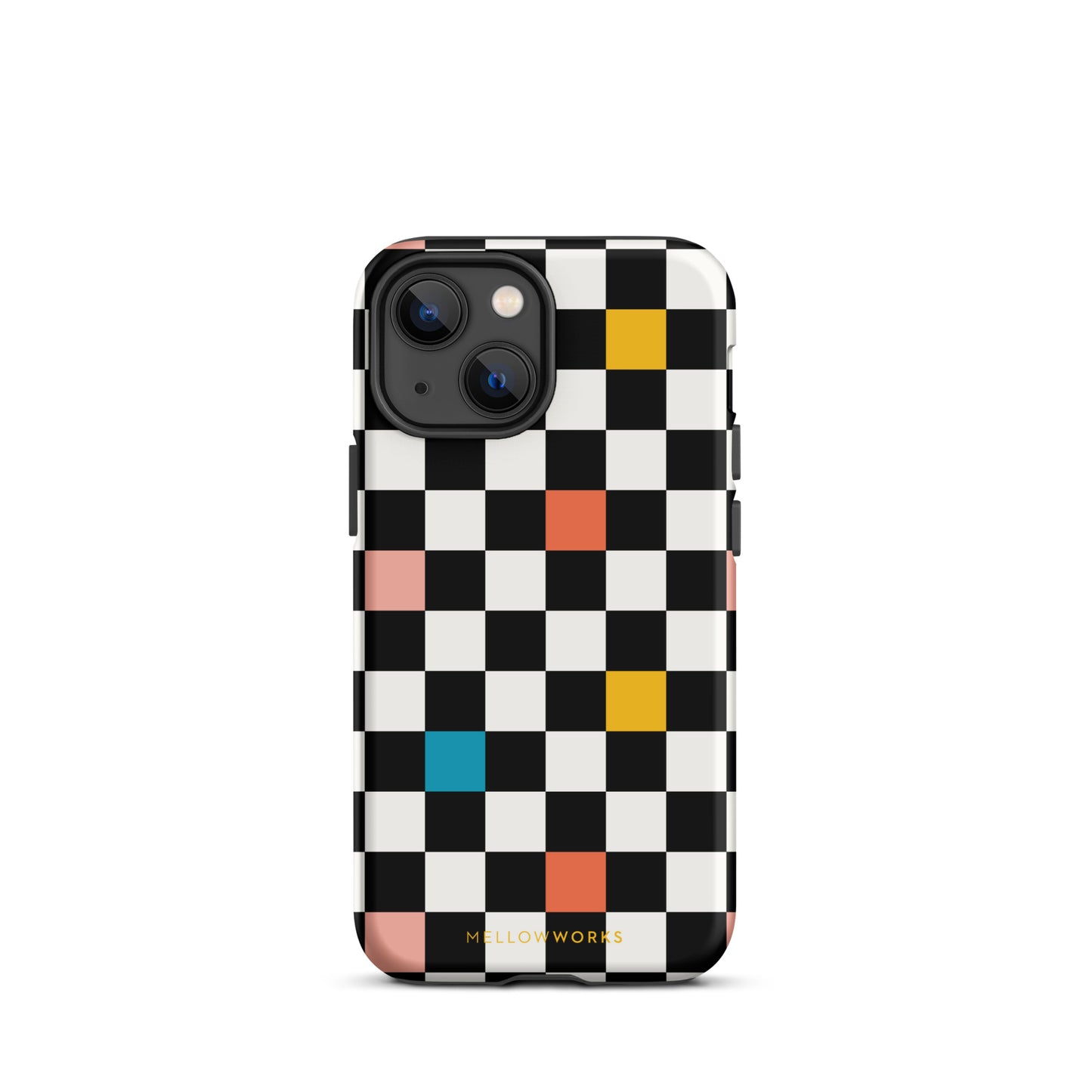 COLOR POPS B&W CHECKERBOARD Tough Case for iPhone®