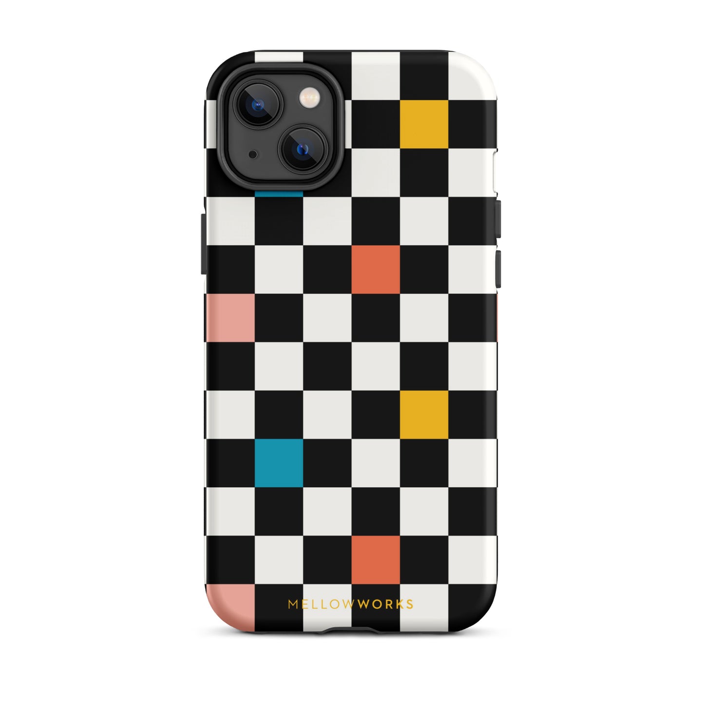 COLOR POPS B&W CHECKERBOARD Tough Case for iPhone®