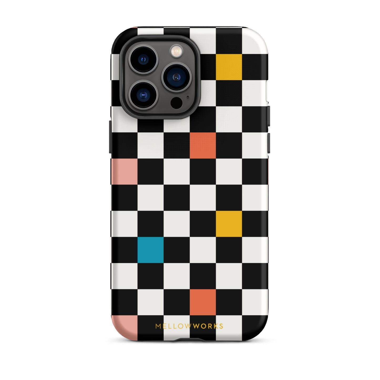 COLOR POPS B&W CHECKERBOARD Tough Case for iPhone®