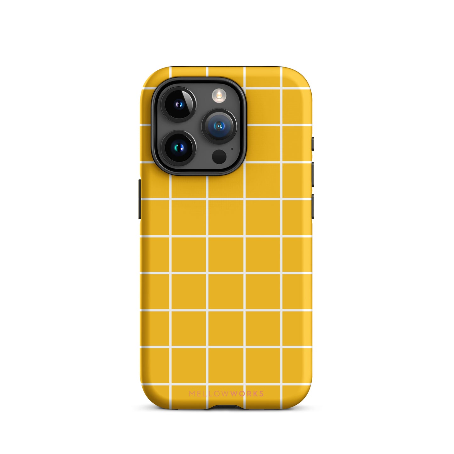 YELLOW GRID Tough Case for iPhone®
