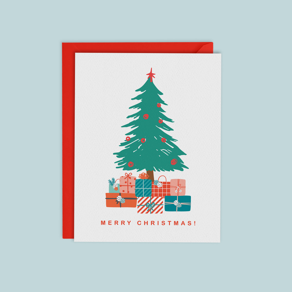 MERRY CHRISTMAS! - CHRISTMAS TREE CARD