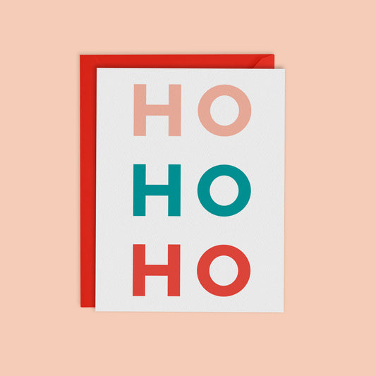 HO HO HO CARD