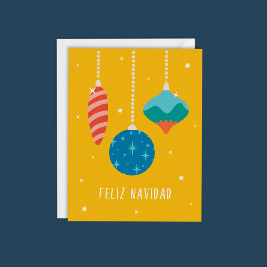 FELIZ NAVIDAD !- MODERN AND FESTIVE CARD