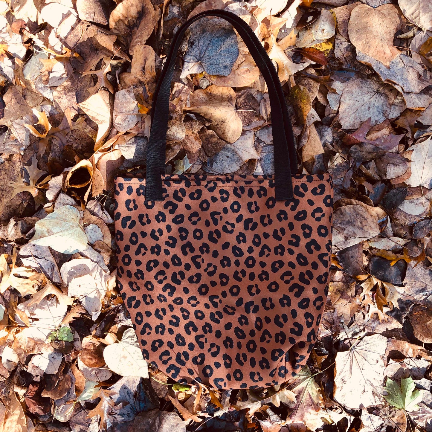 ANIMAL/LEOPARD PRINT TOTE BAG