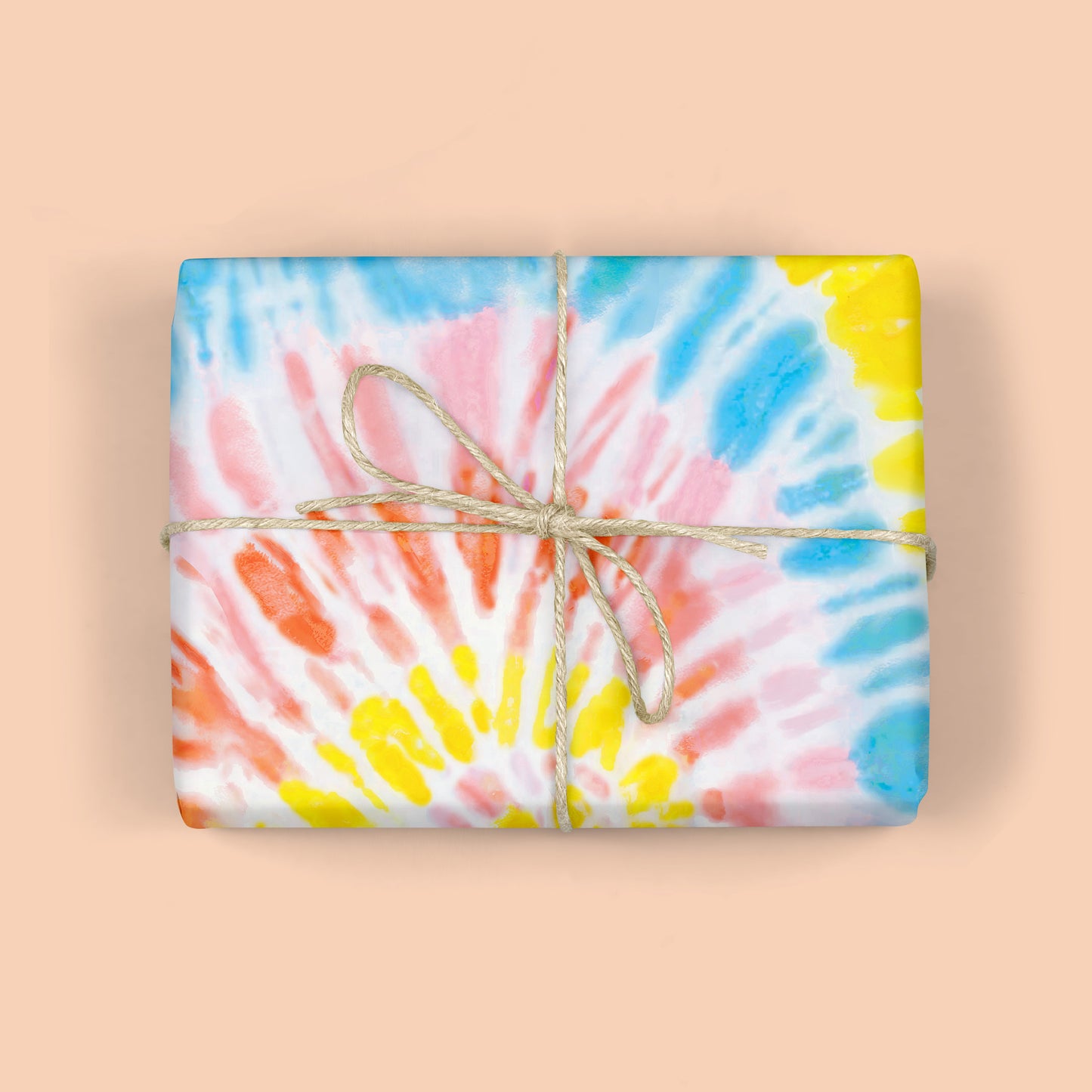 MODERN TIE DYE GIFT WRAP