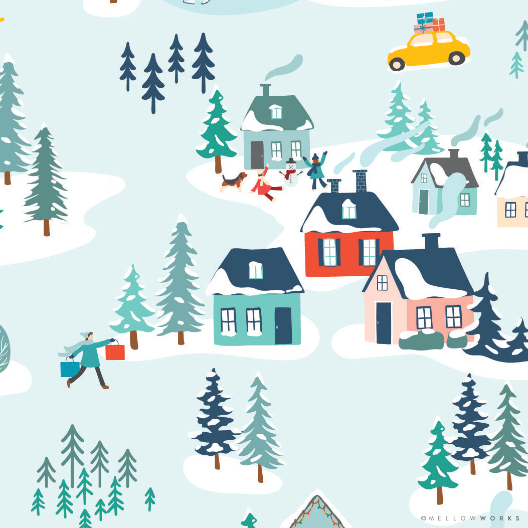 WINTER WONDERLAND WRAPPING PAPER