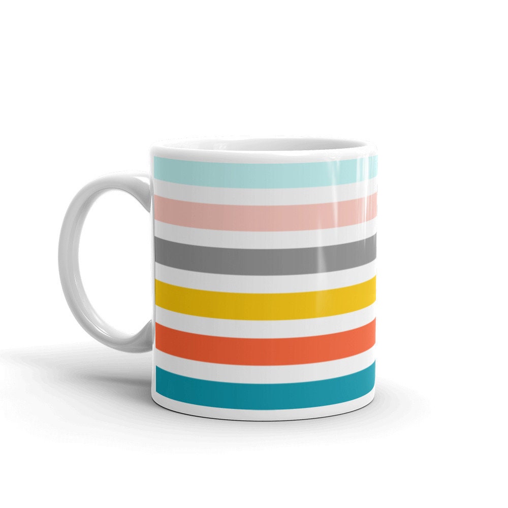 MIDCENTURY STRIPES MUG