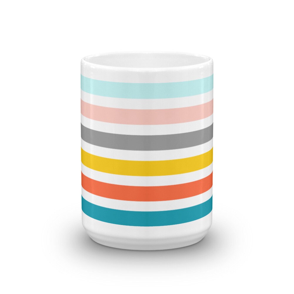 MIDCENTURY STRIPES MUG