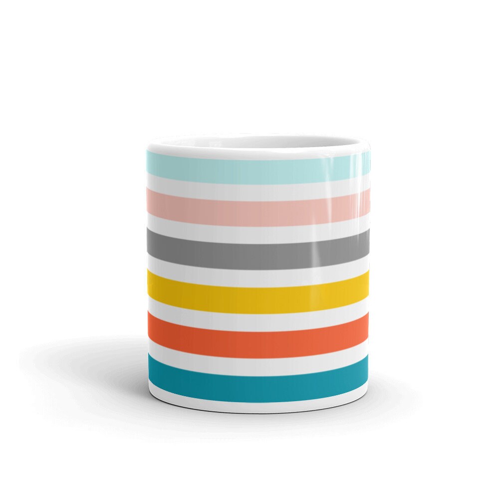 MIDCENTURY STRIPES MUG