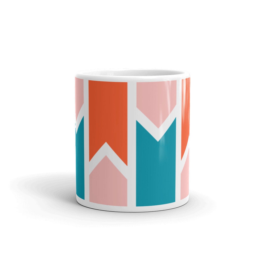 MODERN CHRISTMAS AZTEC MUG