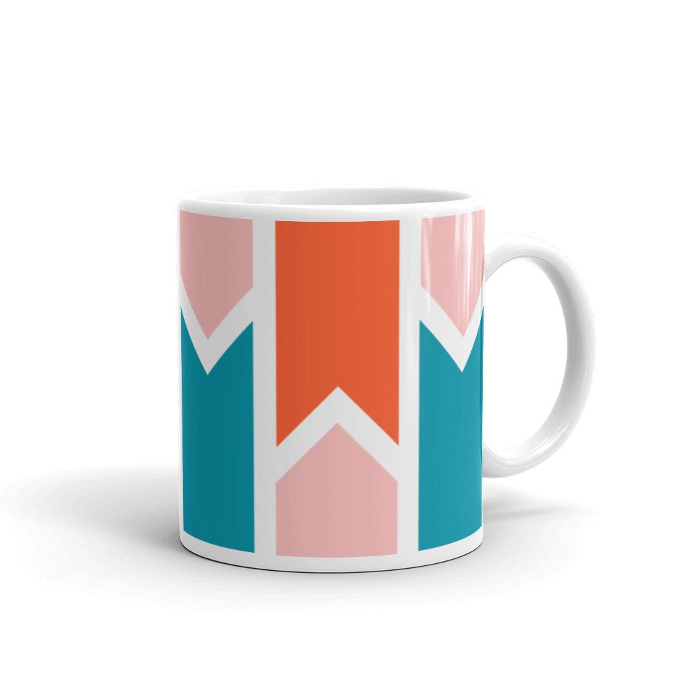 MODERN CHRISTMAS AZTEC MUG