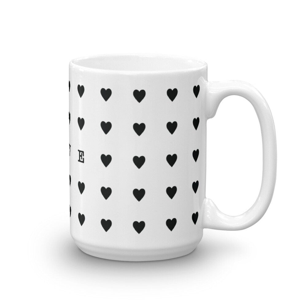 HEARTS MUG WITH SURPRISE LOVE PRINT