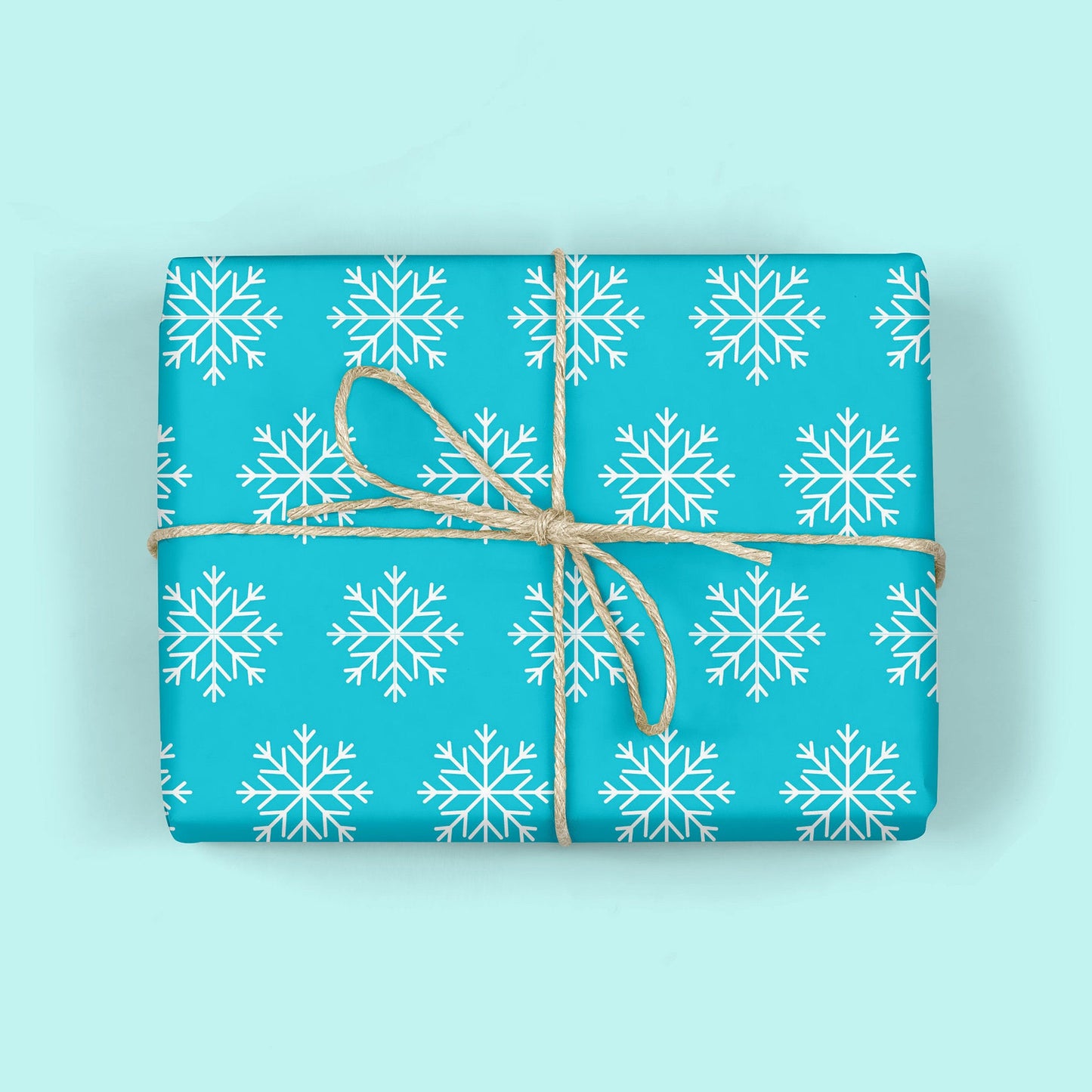 SNOWFLAKES WRAPPING PAPER GIFT WRAP