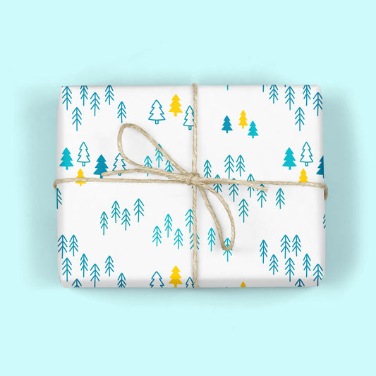 WOODLAND FOREST GIFT WRAP