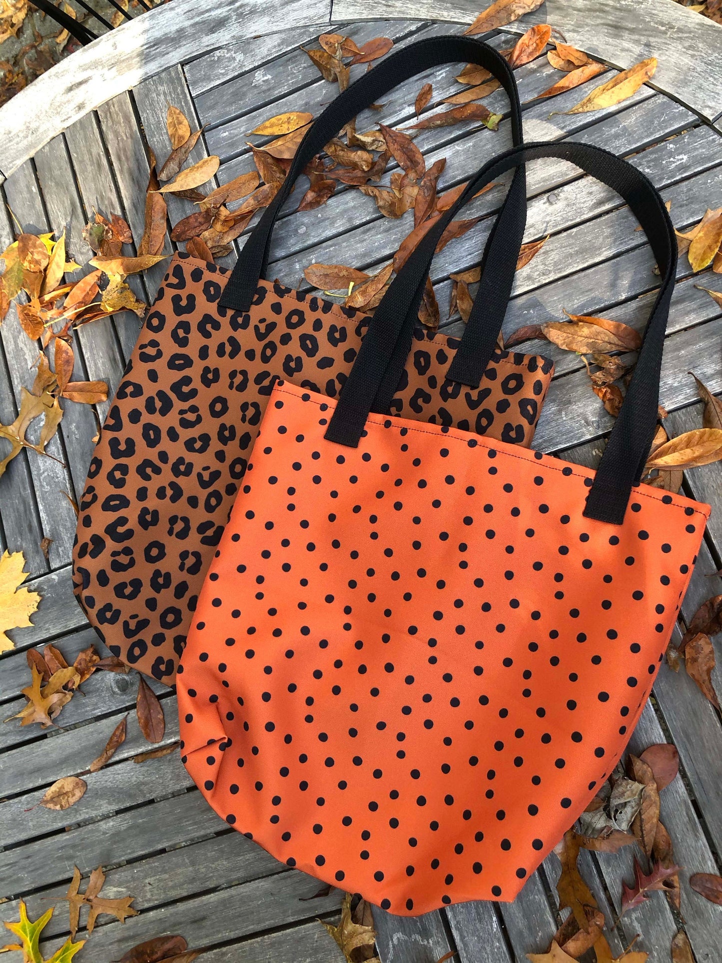 RETRO DOT TOTE BAG