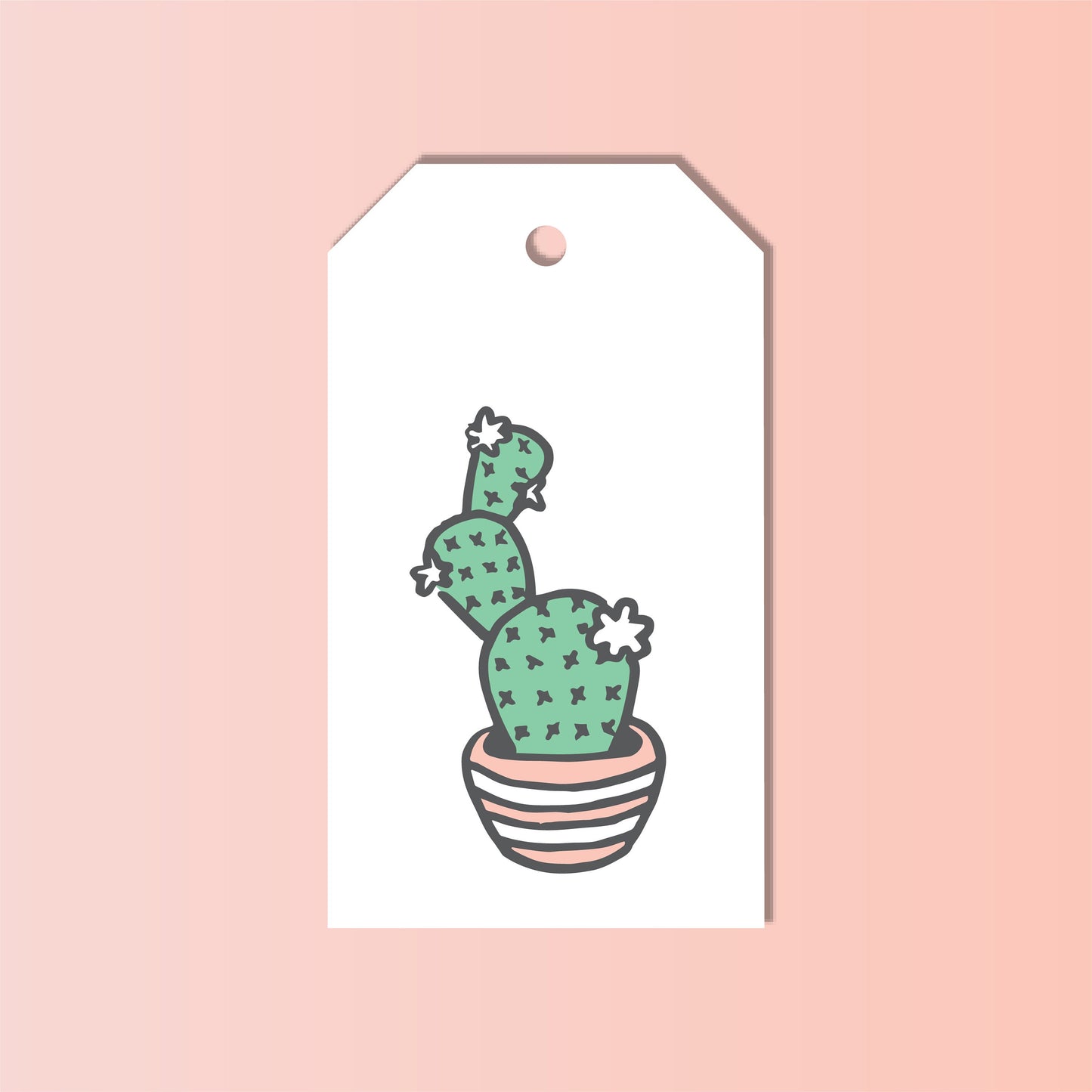 SUCCULENT POT Gift Tags-Set of 10