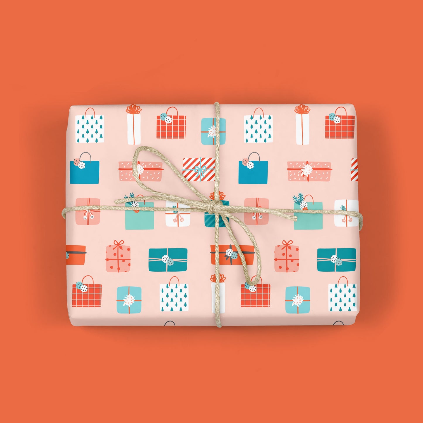 HOLIDAY GIFTS WRAPPING PAPER